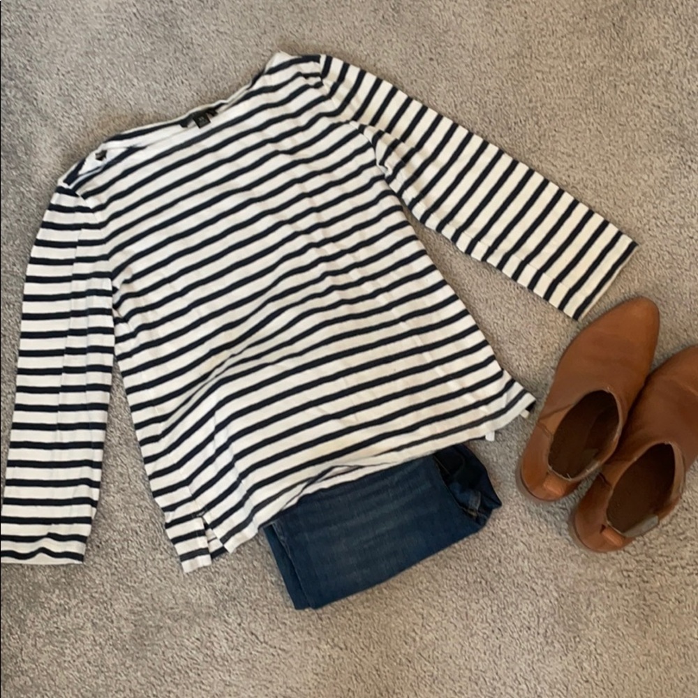 Women’s Striped J Crew shirt